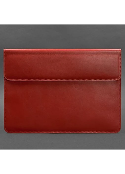 Чехол-конверт из кожи на магнитах для MacBook Pro 16, красный(BB_30004853) No Brand (385419928)