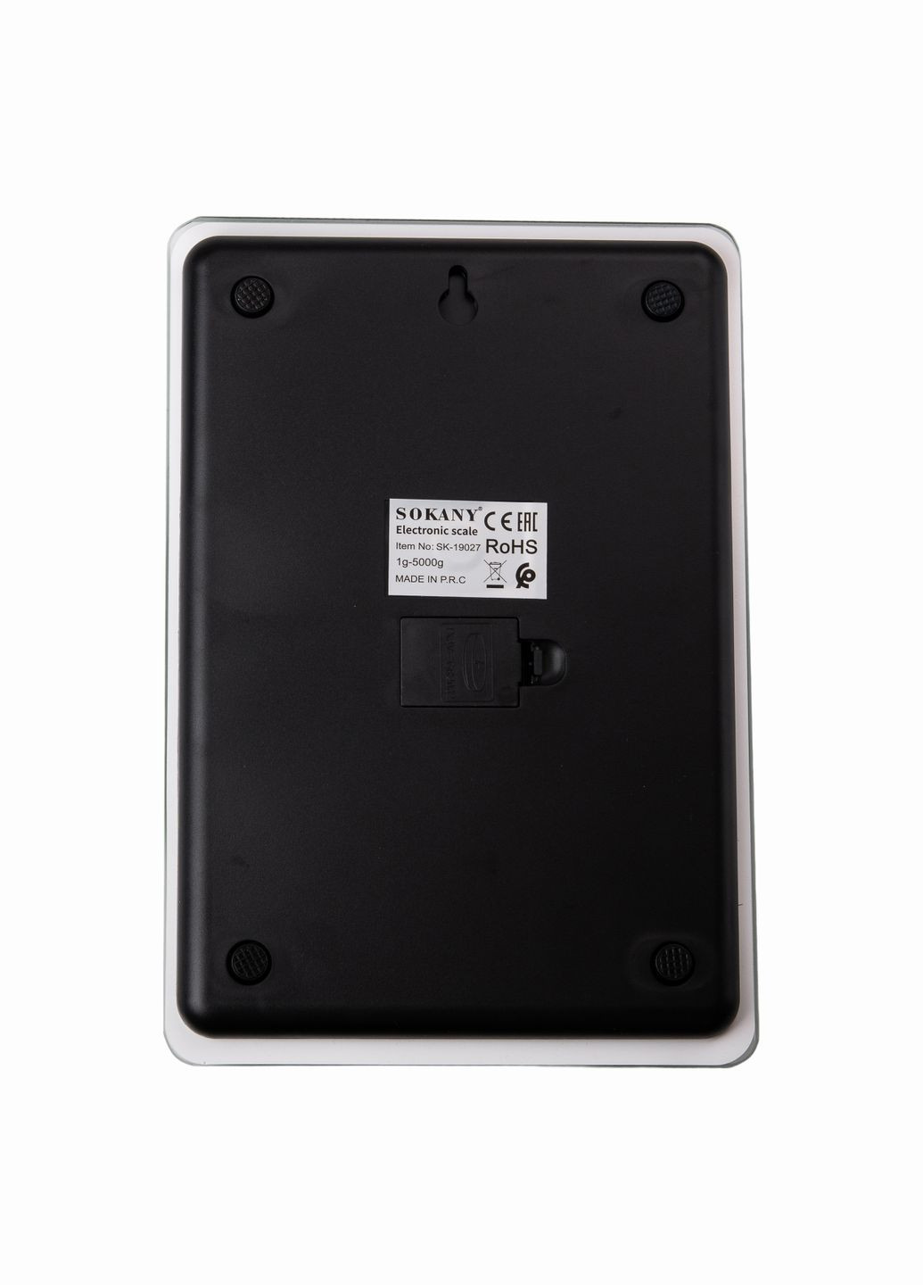 Весы кухонные электронные SK-19027 до 5 кг с плоской платформой, Sokany (362305081)