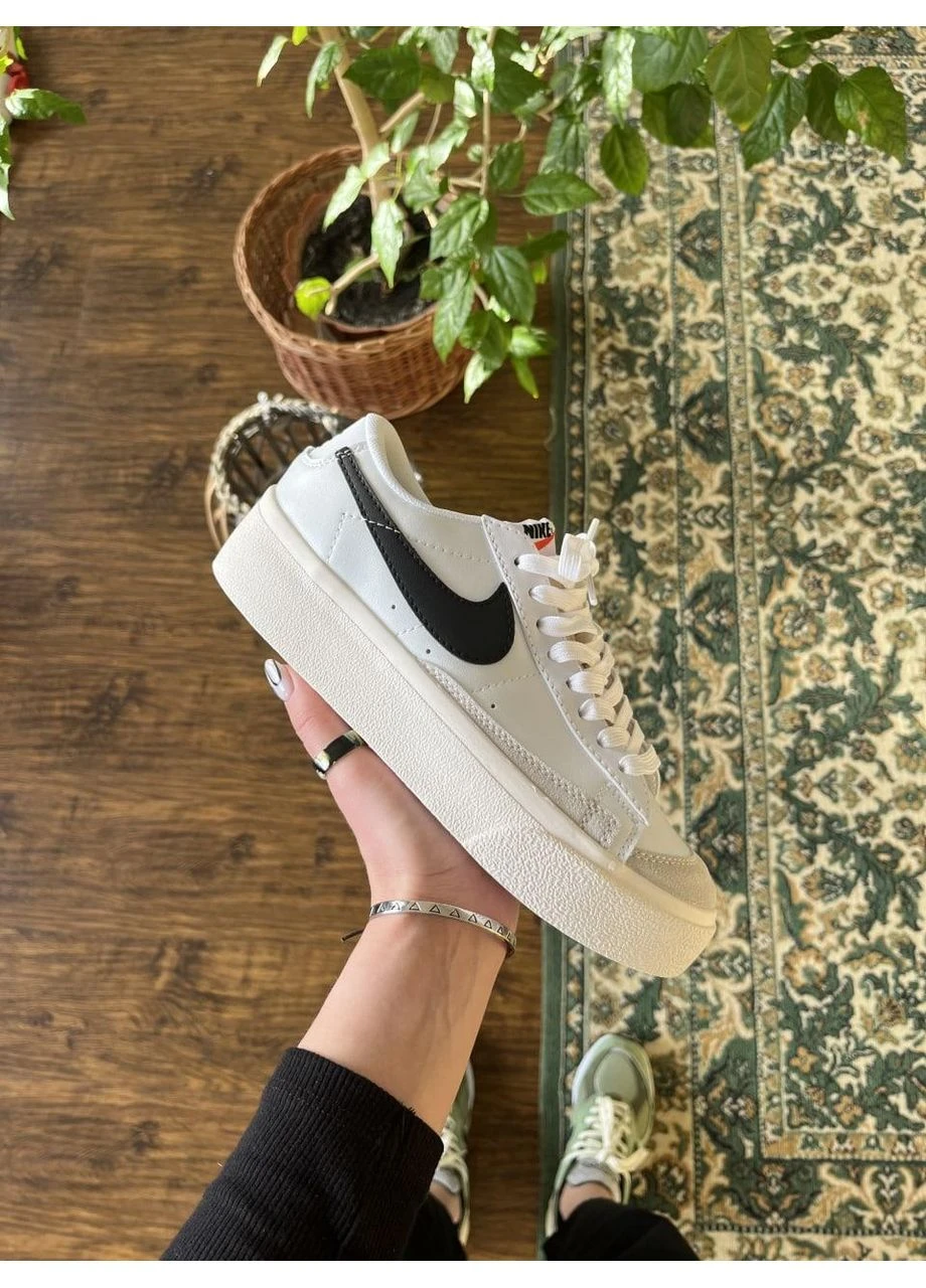 Бежевые демисезонные кроссовки мужские nike blazer low platform white найк блейзер No Brand