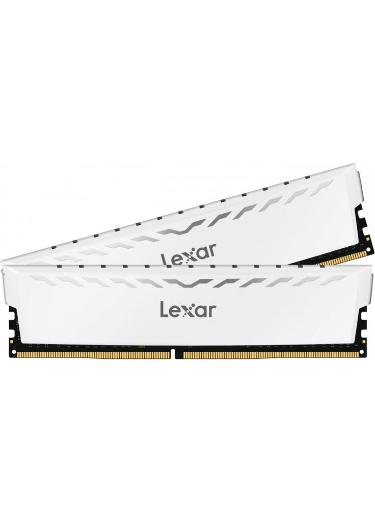Модуль памяти для компьютера DDR4 16GB (2x8GB) 3600MHz Thor White (LD4BU008G-R3600GDWG) Lexar (353309906)