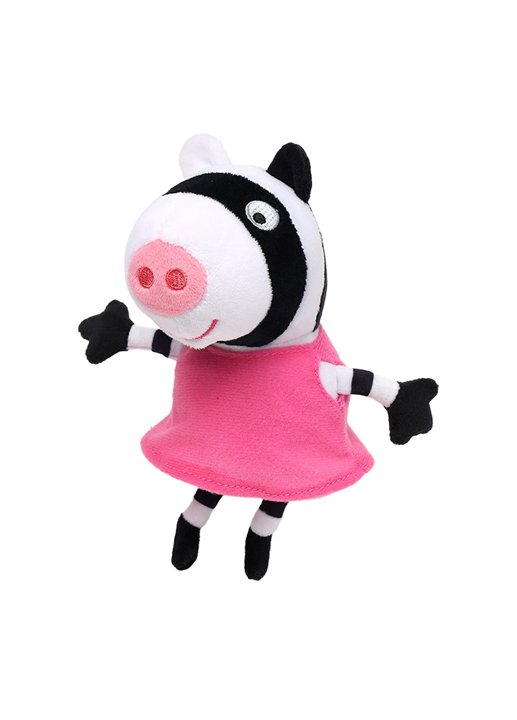 Детская мягкая игрушка Peppa Pig "Zoe Zebra" 15 см цвет разноцветный CB-00283980 TY (357133401)