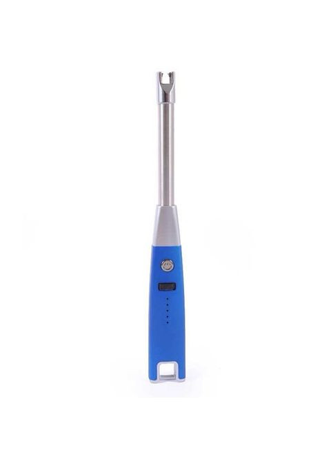 USB зажигалка для газовой плиты, духовки, для розжига костра, барбекю, со встроенным аккумулятором (Blue) Dom (293275151)
