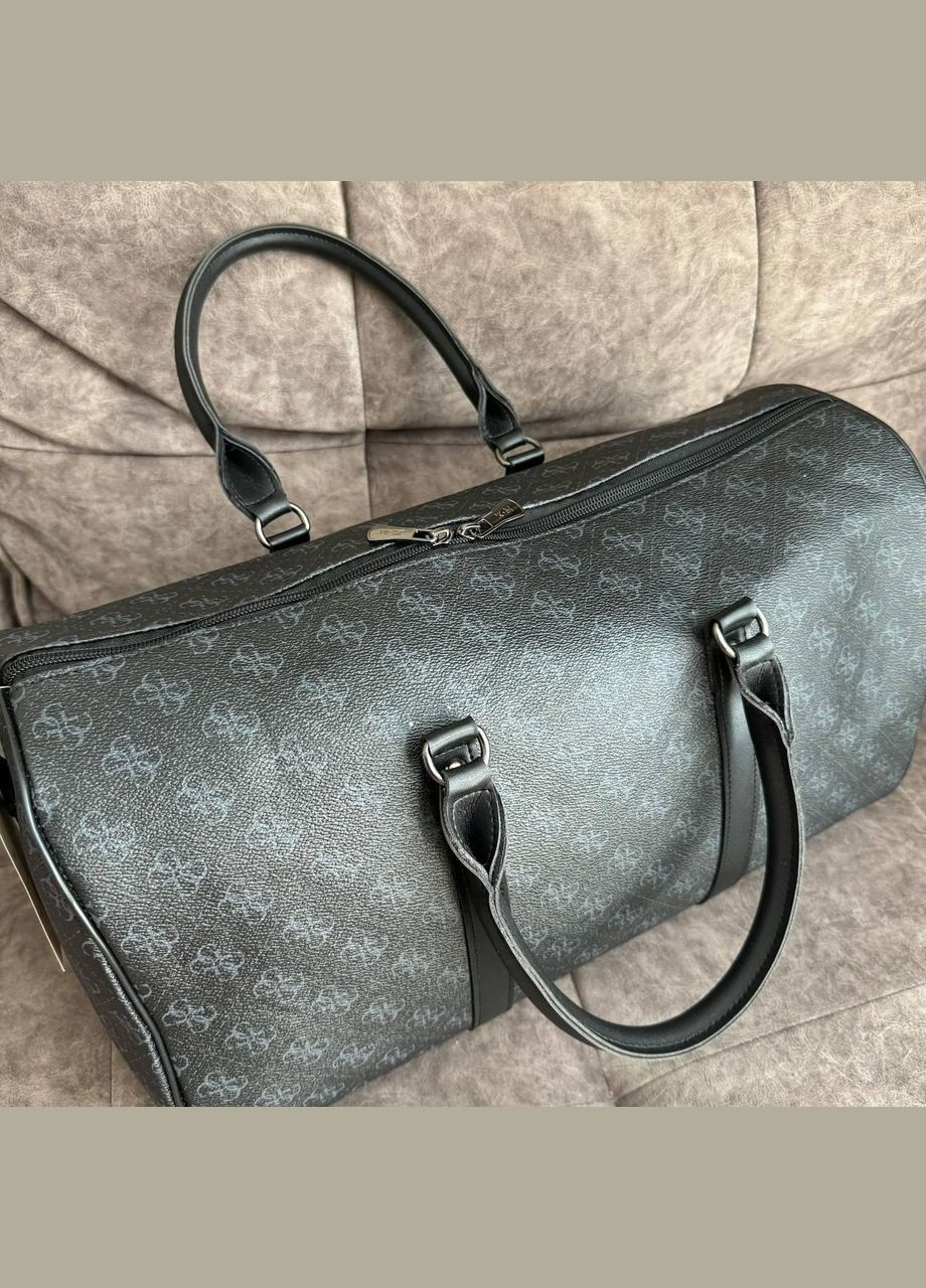 Велика жіноча сумка для фітнесу та подорожей з плечовим ременем чорна (sku_1616) No Brand (330575749)