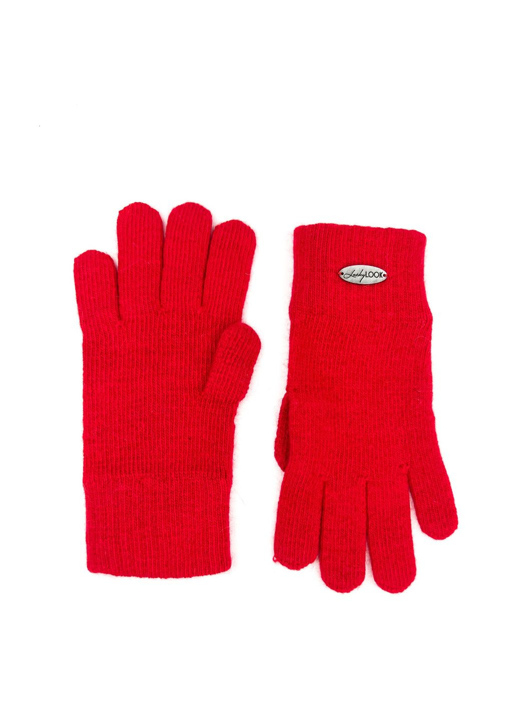 Рукавички жіночі вовна червоні JUTTA LuckyLOOK 259-522 (322789639)
