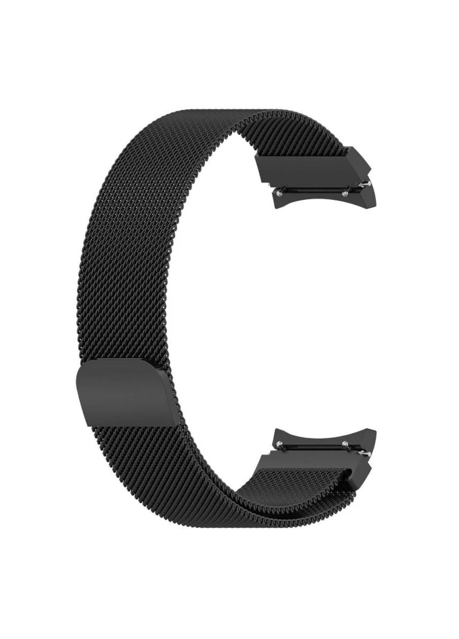 Миланский сетчатый ремешок для часов Samsung Galaxy Watch 5 / Watch 5 Pro - Black Primolux (333719974)