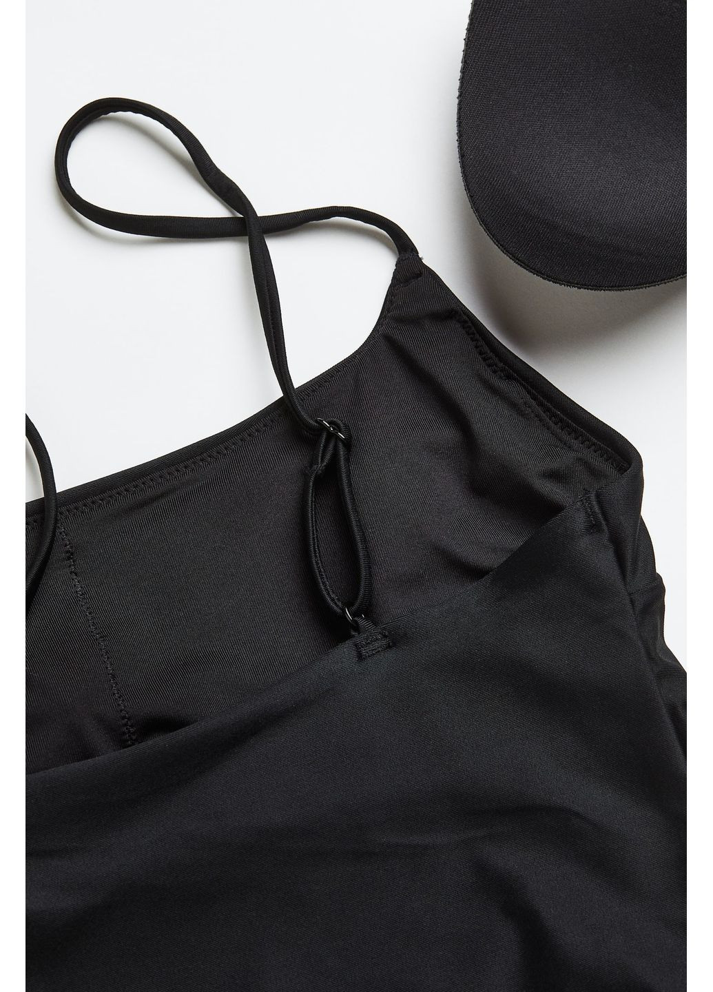 Черный летний купальник H&M