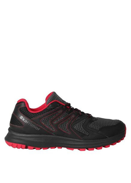 Чорні кросівки caracal mens trail running shoes red/bl 8(42) Karrimor