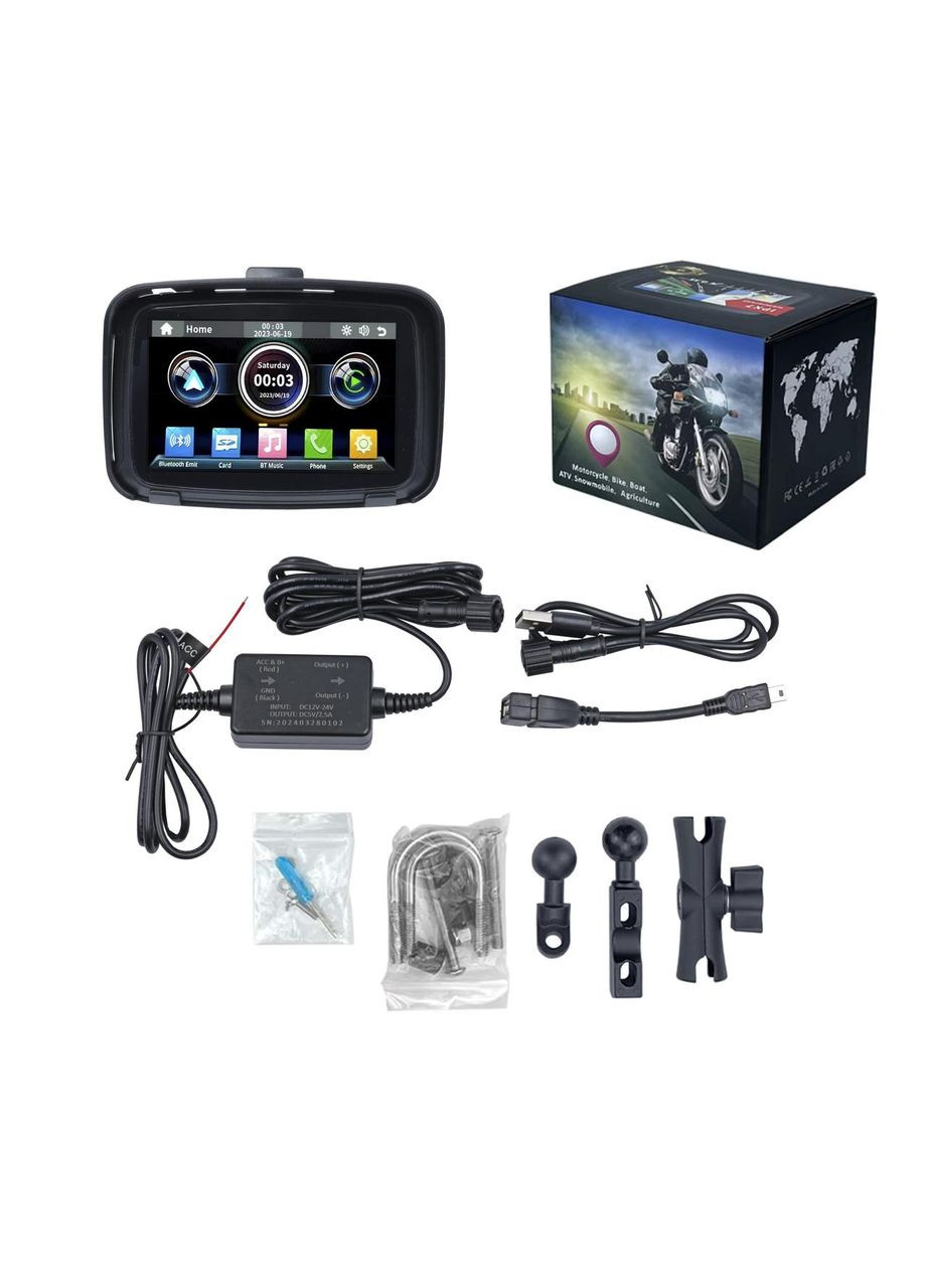 Навигатор для мотоцикла серии MTC5 5" Mekede (346510536)