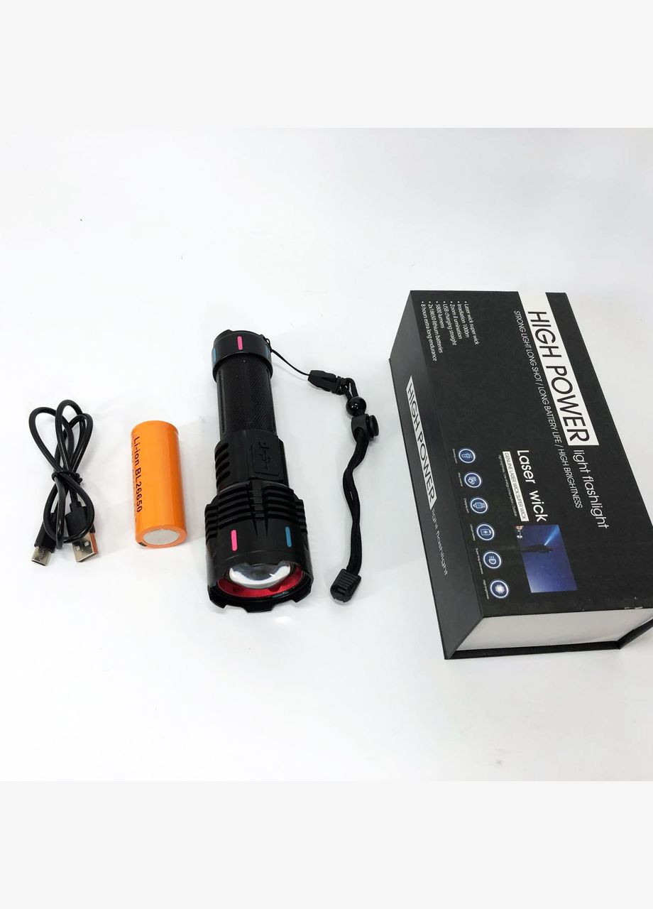 Фонарь X-BALOG FLUORESCENCE G671/G25 PM30-TG, Сверхмощный фонарик, Яркий фонарик, Качественный фонарик Bailong (369562020)