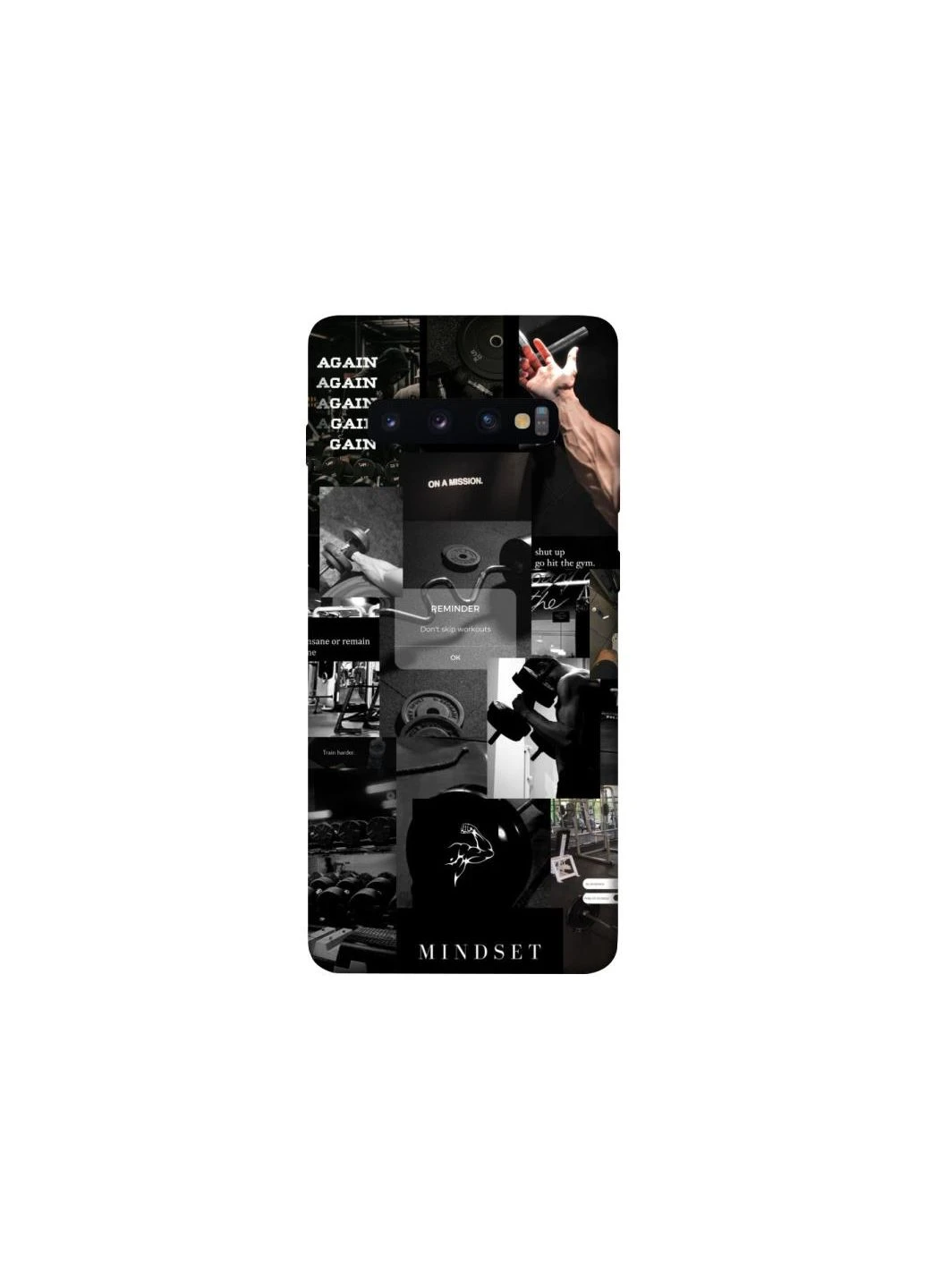 Чехол на Samsung Galaxy S10+ Mindset Frontalka (354354615)