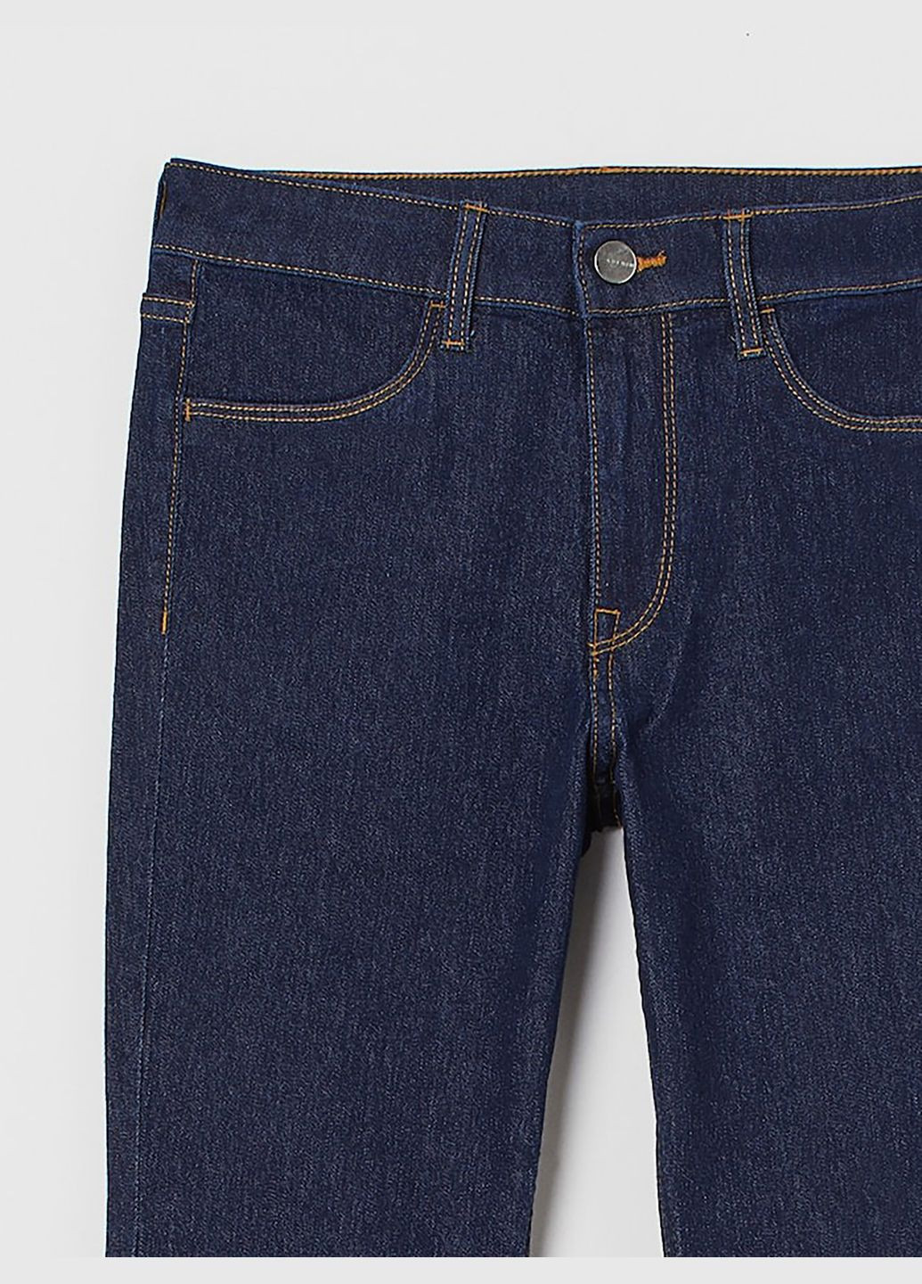 Темно-синие демисезонные джеггинсы H&M