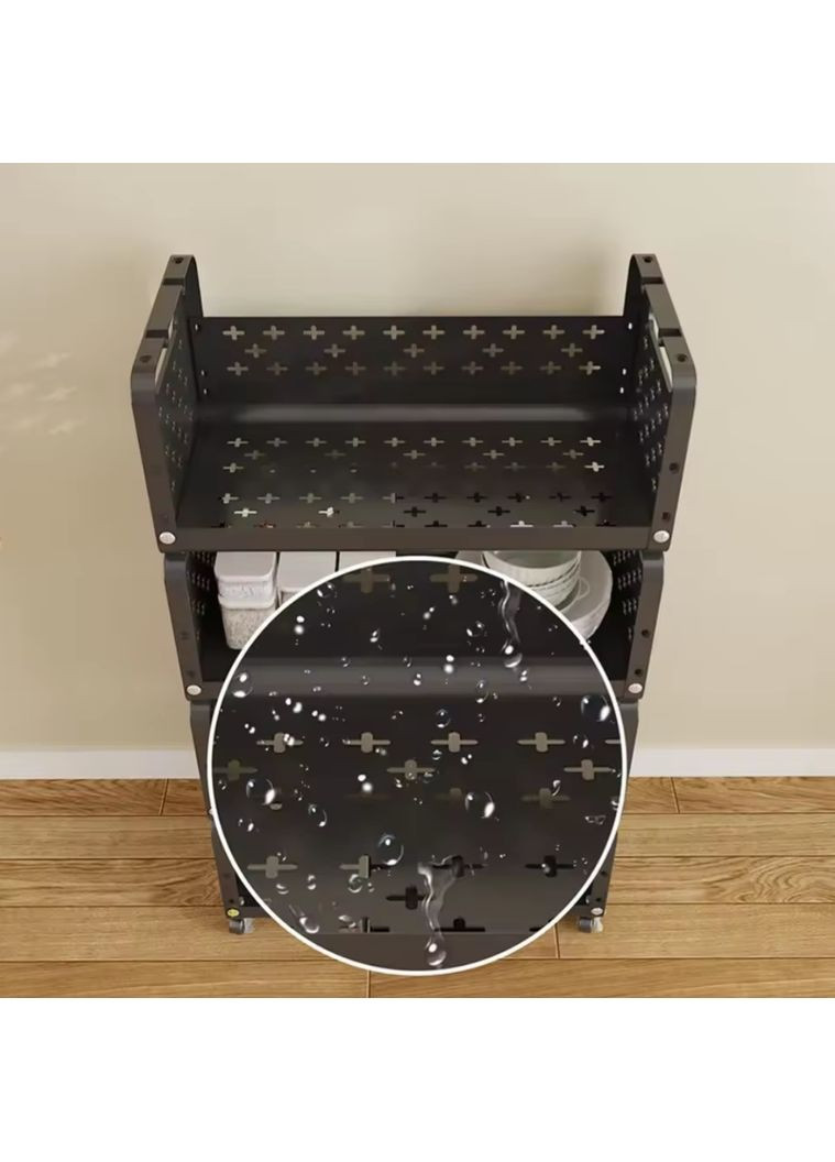 Многоуровневый органайзер для обуви складные боксы стеллаж No Brand (361152814)