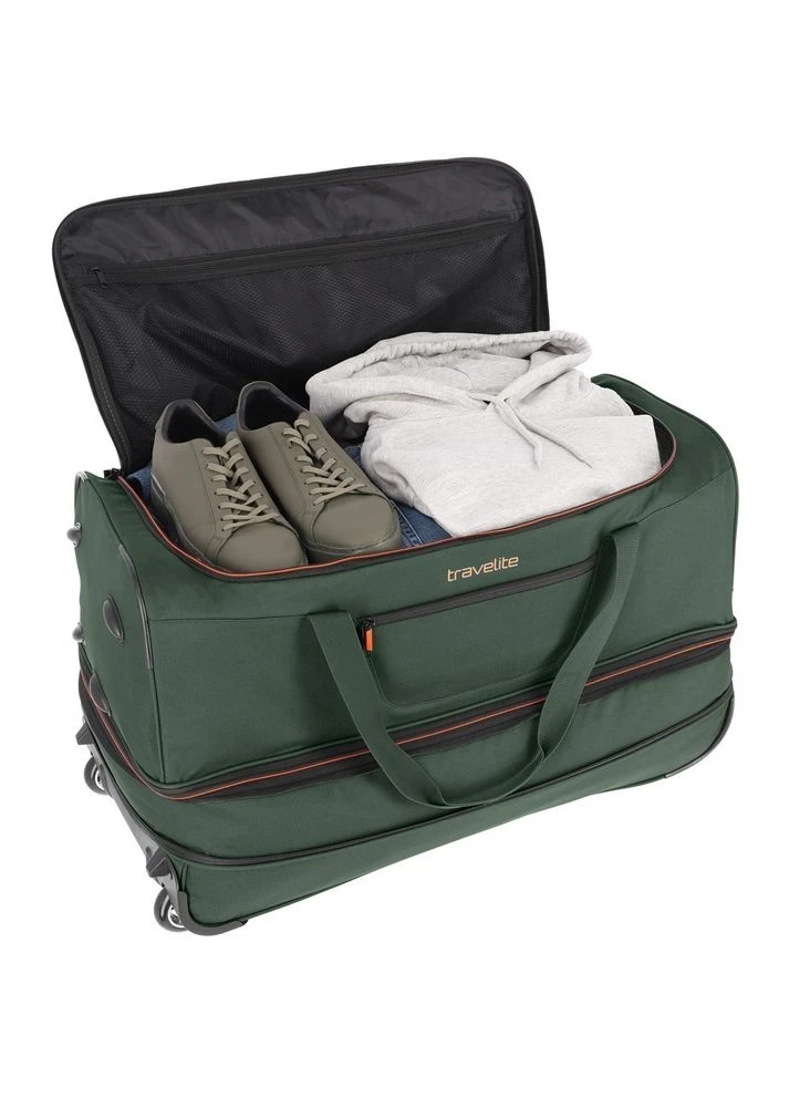 Дорожня сумка на 2 колесах Basics Dark Green L 98/119 л TL096276-86 Travelite (393110486)