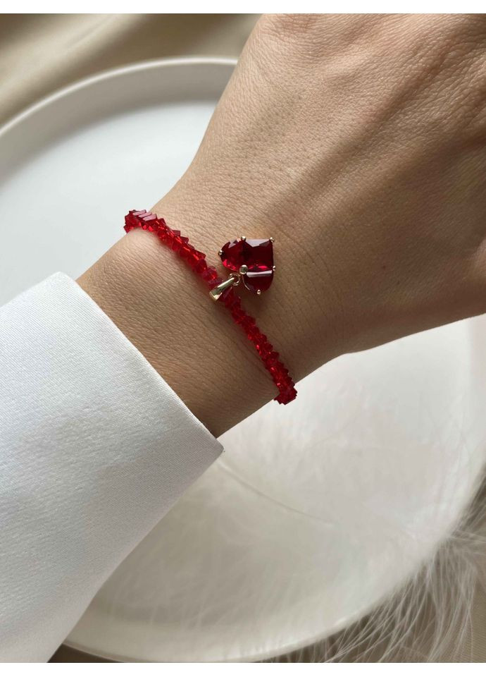 Блестящий браслет с сердцем 5587 LeBijou (369374623)