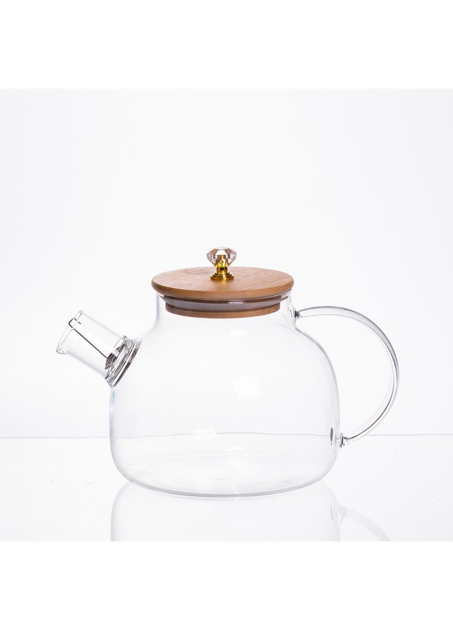 Чайный набор из толстого стекла 5 предметов на 4 персоны 64486-24 Yiwu (370801282)