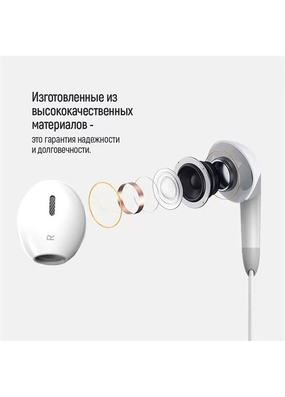 Гарнітура СolorWay 3.5 mm Wired Earphone Sound Wave White (CW-WD04WT) Colorway (364860961)