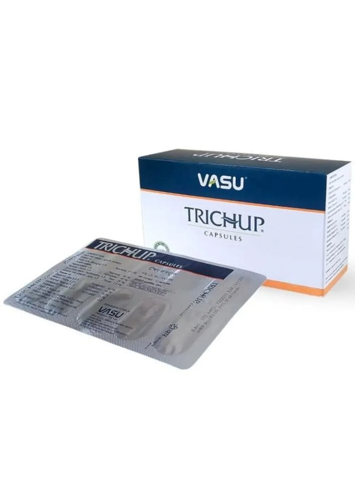 Травяные капсулы для роста и восстановления волос Healthcare Trichup 10 caps Vasu (349822203)