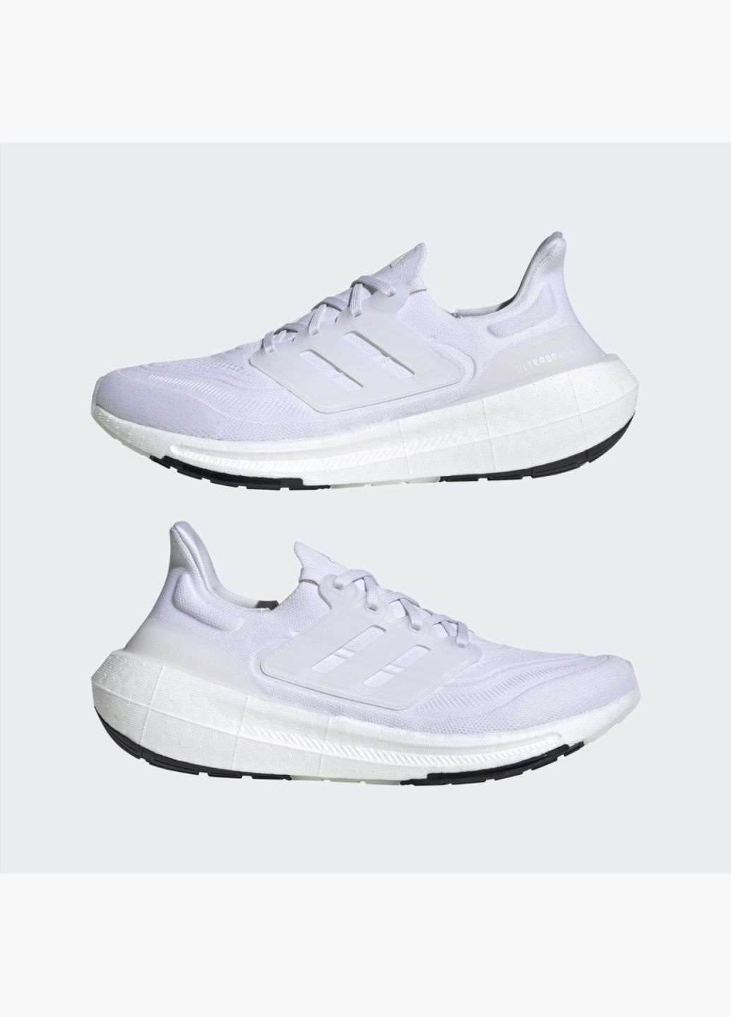 Серые всесезонные кроссовки унисекс ultraboost light running shoes grey gy9350 adidas