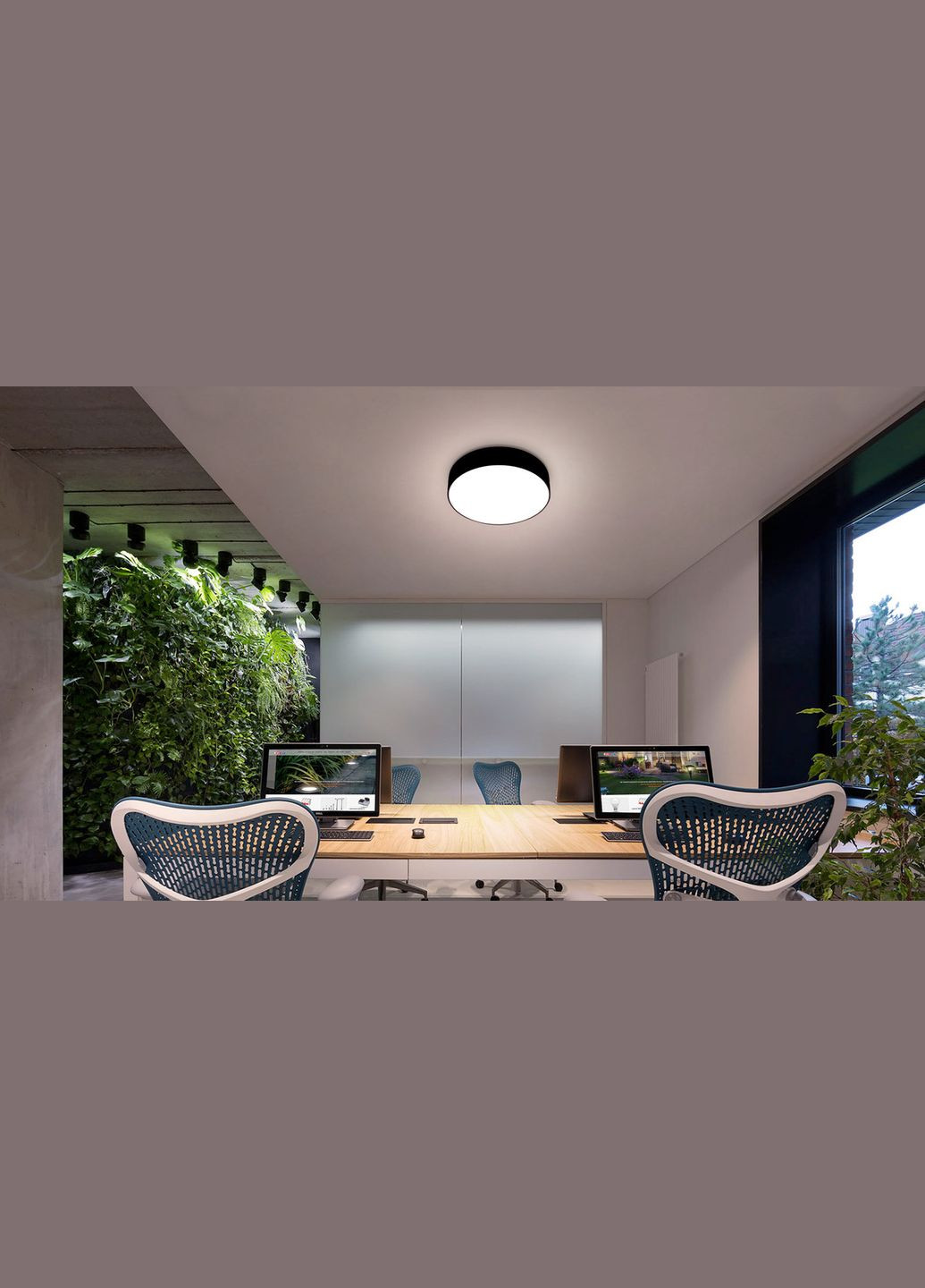 Светодиодная люстра AMOR 50W 4000K черный Horoz Electric (330251439)