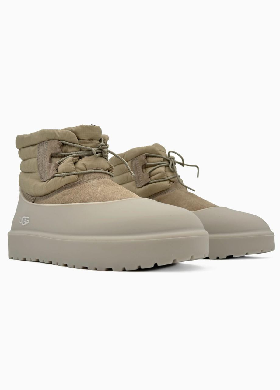 УГГ с галошами Замш Унисекс Classic Mini Lace-Up Suede UGG (305413606)