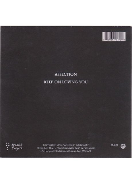 Вінілова Платівка Cigarettes After Sex – Affection (EP, 7", 45 RPM, Single, Vinyl) (719034454764) No Brand (369739155)