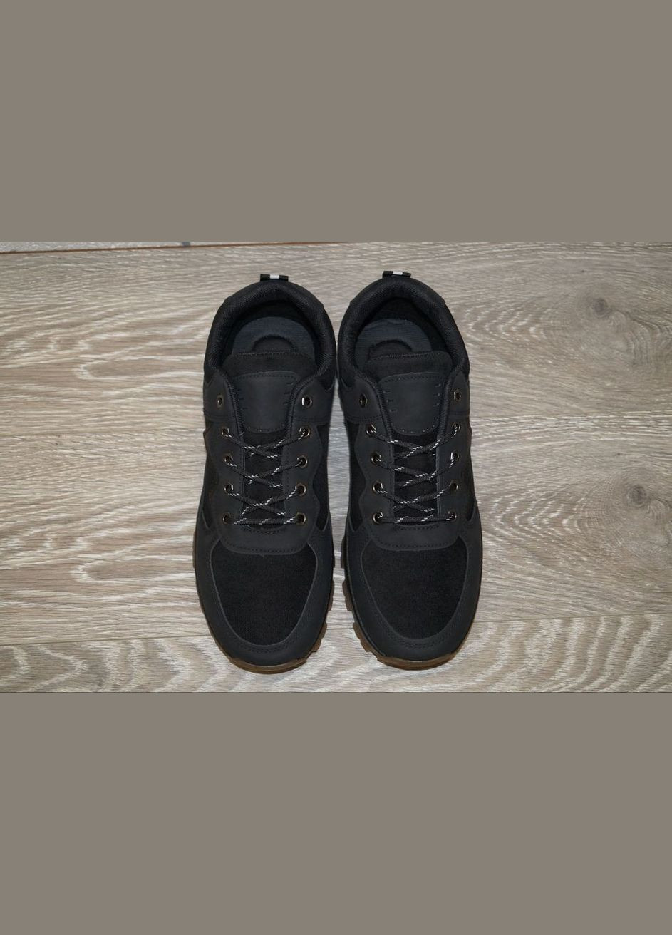 Черные демисезонные кроссовки мужские SWIN SHOES 10280-1
