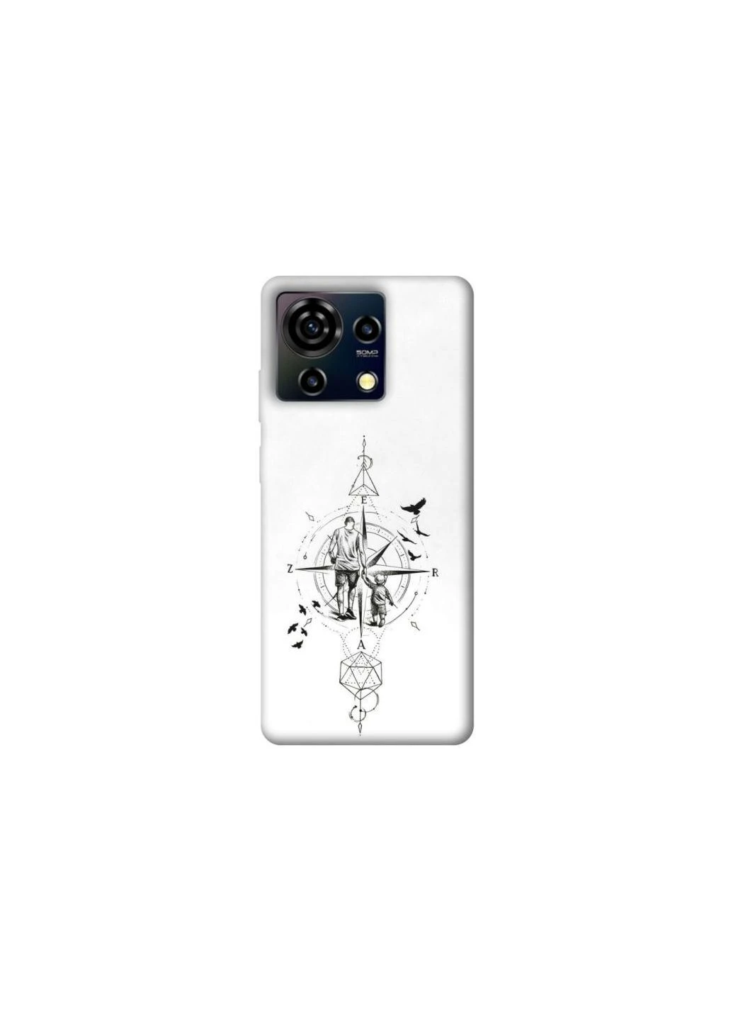 Чехол на ZTE Blade V50 Vita Tattoo ver.9 Frontalka (393365559)