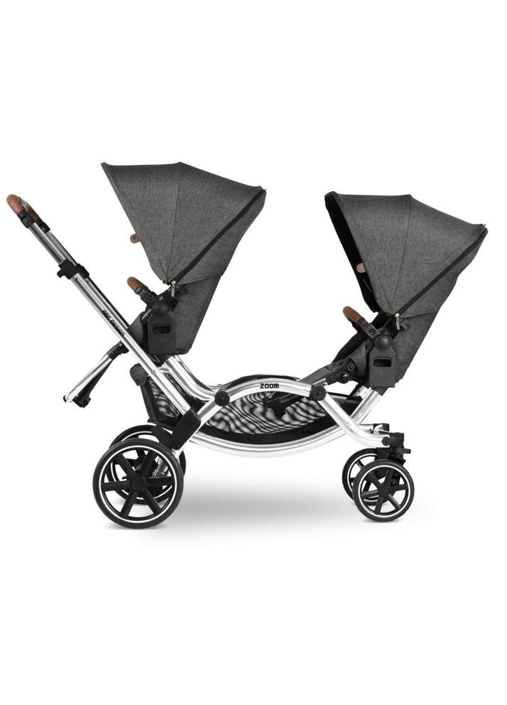 Універсальна коляска для двійні 2 в 1 Zoom Asphalt () ABC design 12002522003/K2 (336714361)