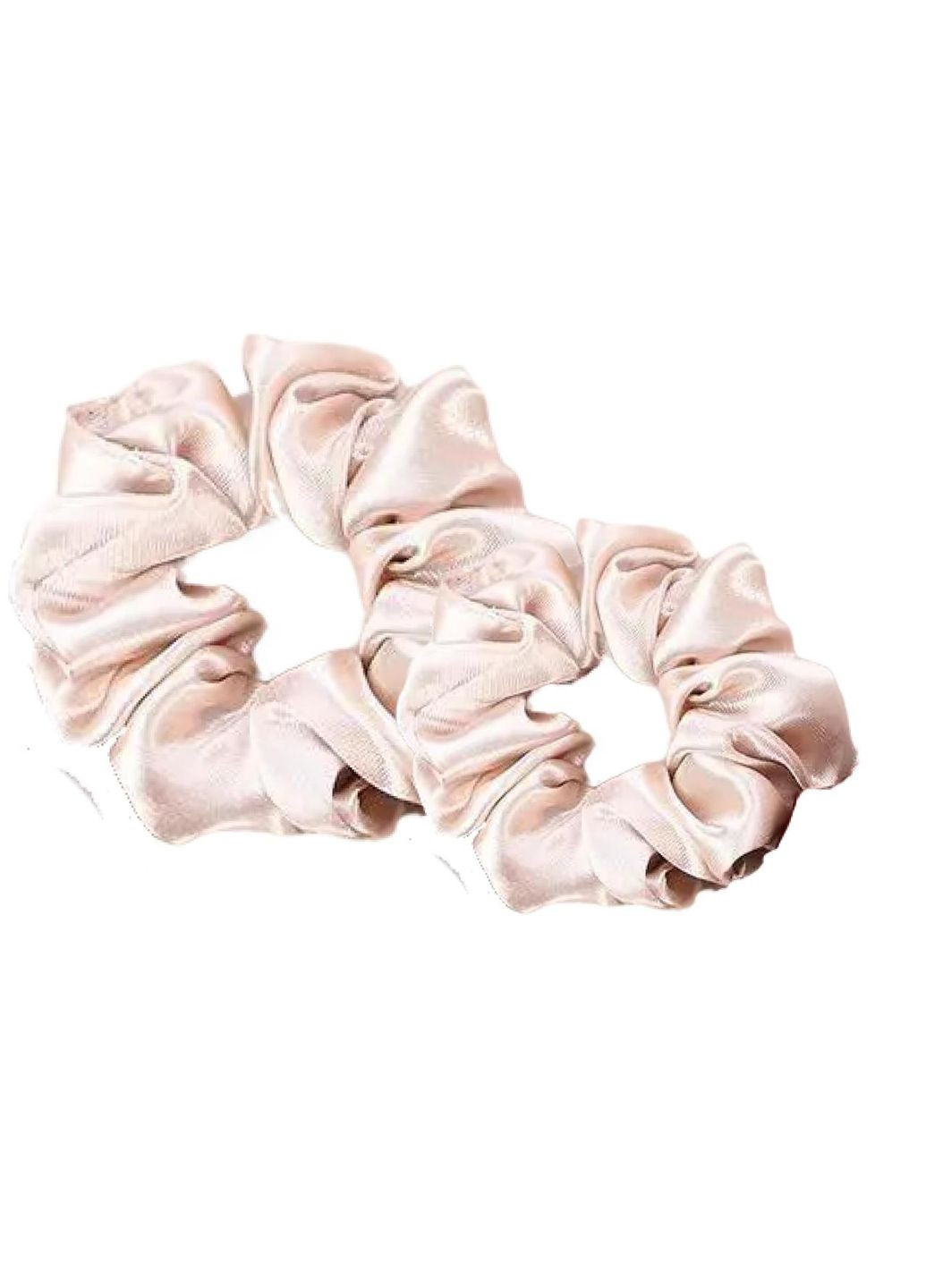 Набір резинок з шовку 2шт розмір S+M Шампань Kimiko (322528661)