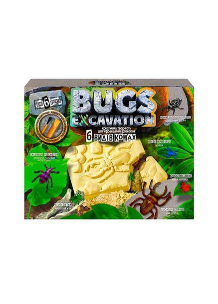 Детский набор для проведения раскопок "Bugs Excavation" Жуки BEX-01U Укр BEX-01-06U Danko Toys (322338020)