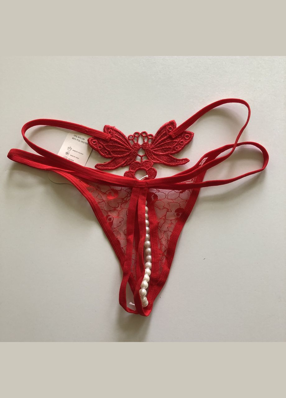 Мереживні трусики з перлин Sexy XS/S/М (8-30) No Brand (312005232)