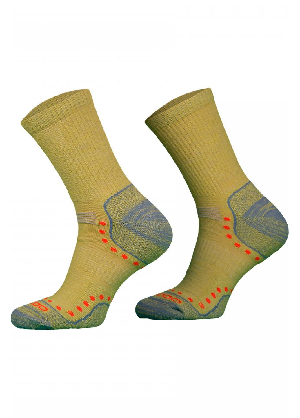 Трекинговые носки ALPACA MERINO WOOL LIGHT HIKER mustard - STAL-01 Comodo (358497627)