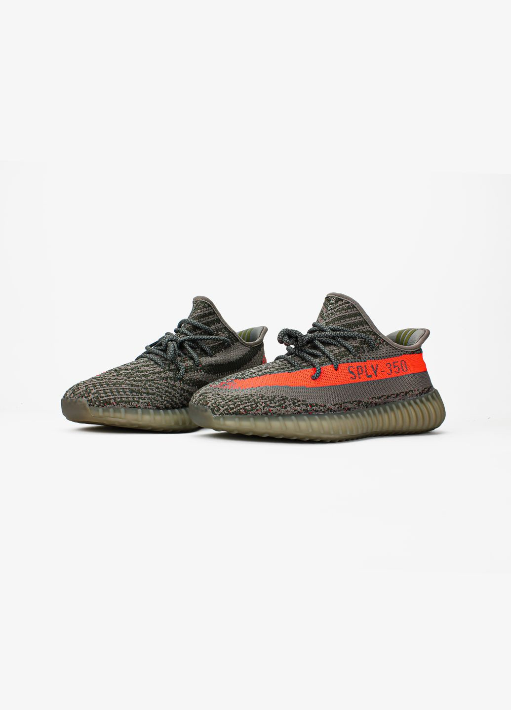 Кроссовки женские и мужские Adidas Yeezy Boost 350 V2 Beluga | Адидас Йези Буст 350 темно-серые No Brand тёмно-серые демисезоны (338433413)