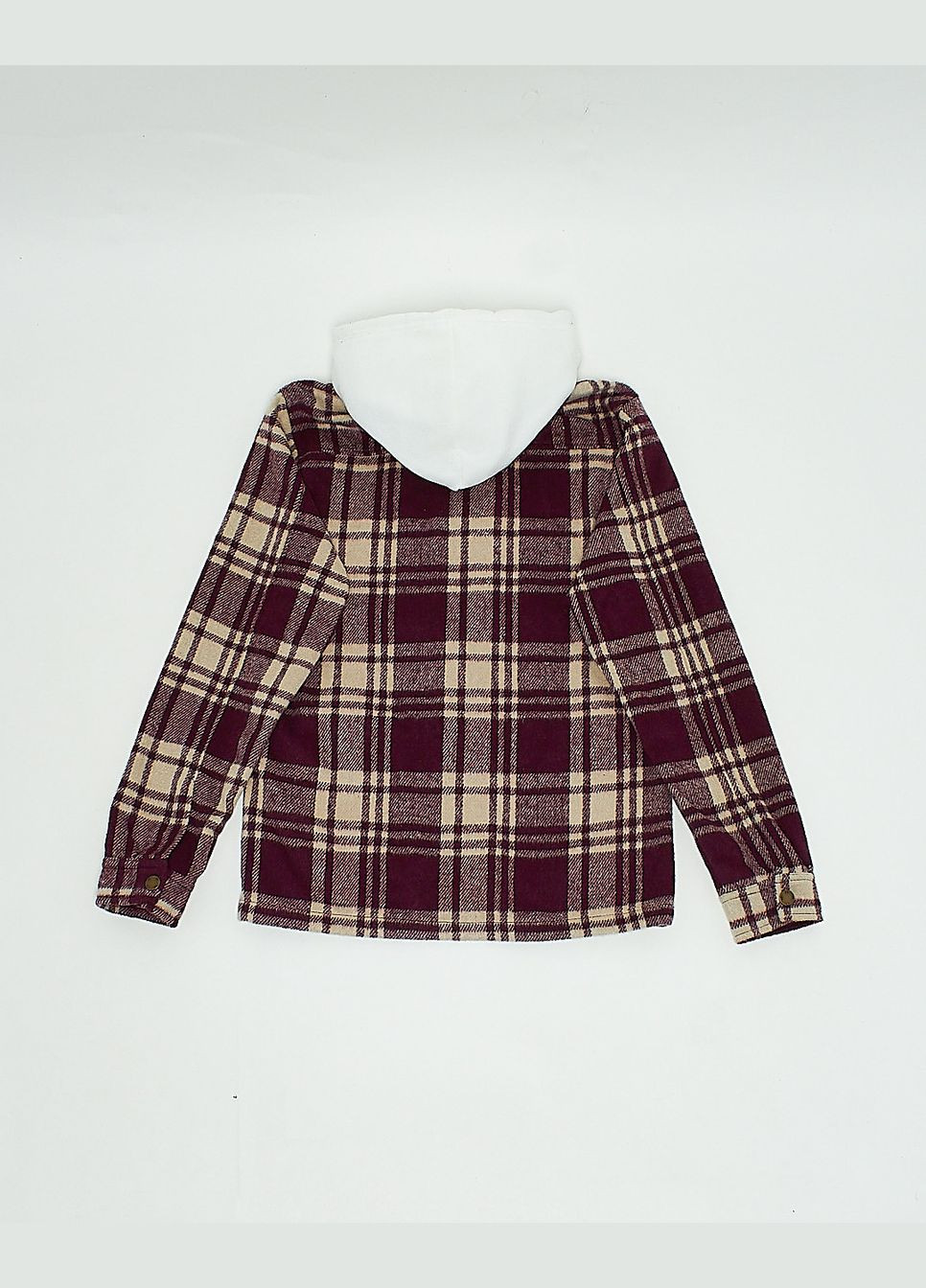 Куртка-сорочка,бордовий-білий в клітку, Wesc (301442825)