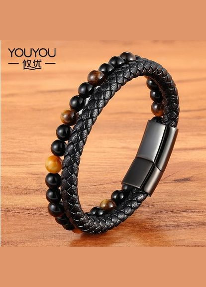 Стильний чоловічий браслет із магнітним замком. Avalon 22 (329889809)