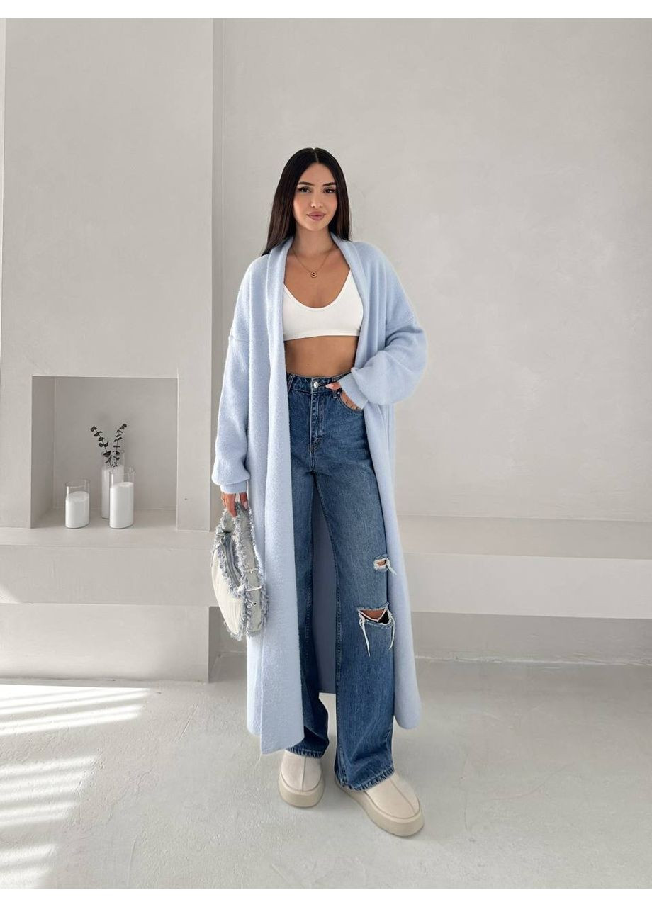 Кардиган жіночий пухнастий подовжений Avrile (350313705)