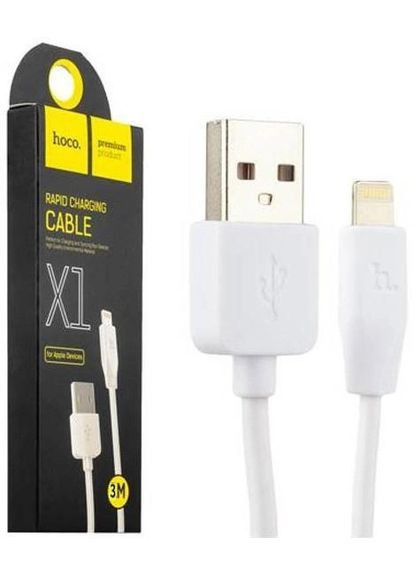 Кабель X1 Rapid charging cable iPhone 3 метра Hoco (279826925)