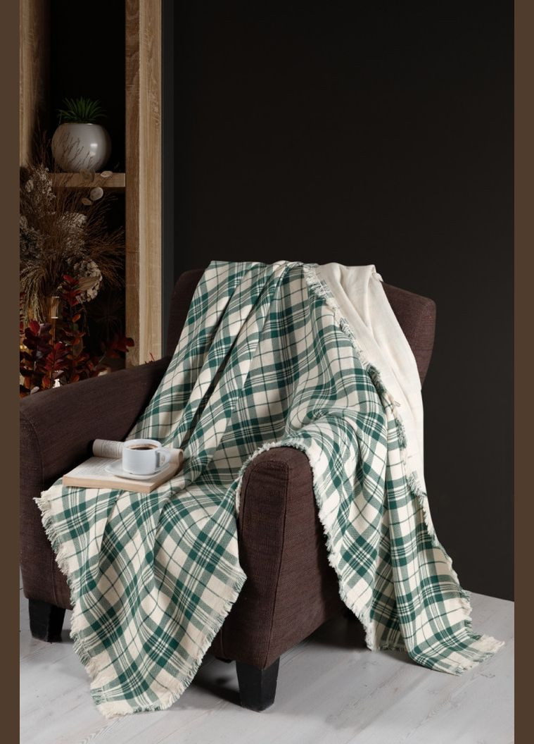 Плед 240х220 см. Ruma Plaid Green First Choice (365814832)