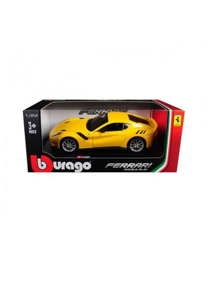 Автомодель Ferrari F12Tdf (асорті жовтий, червоний, 1:24) Bburago (290705887)