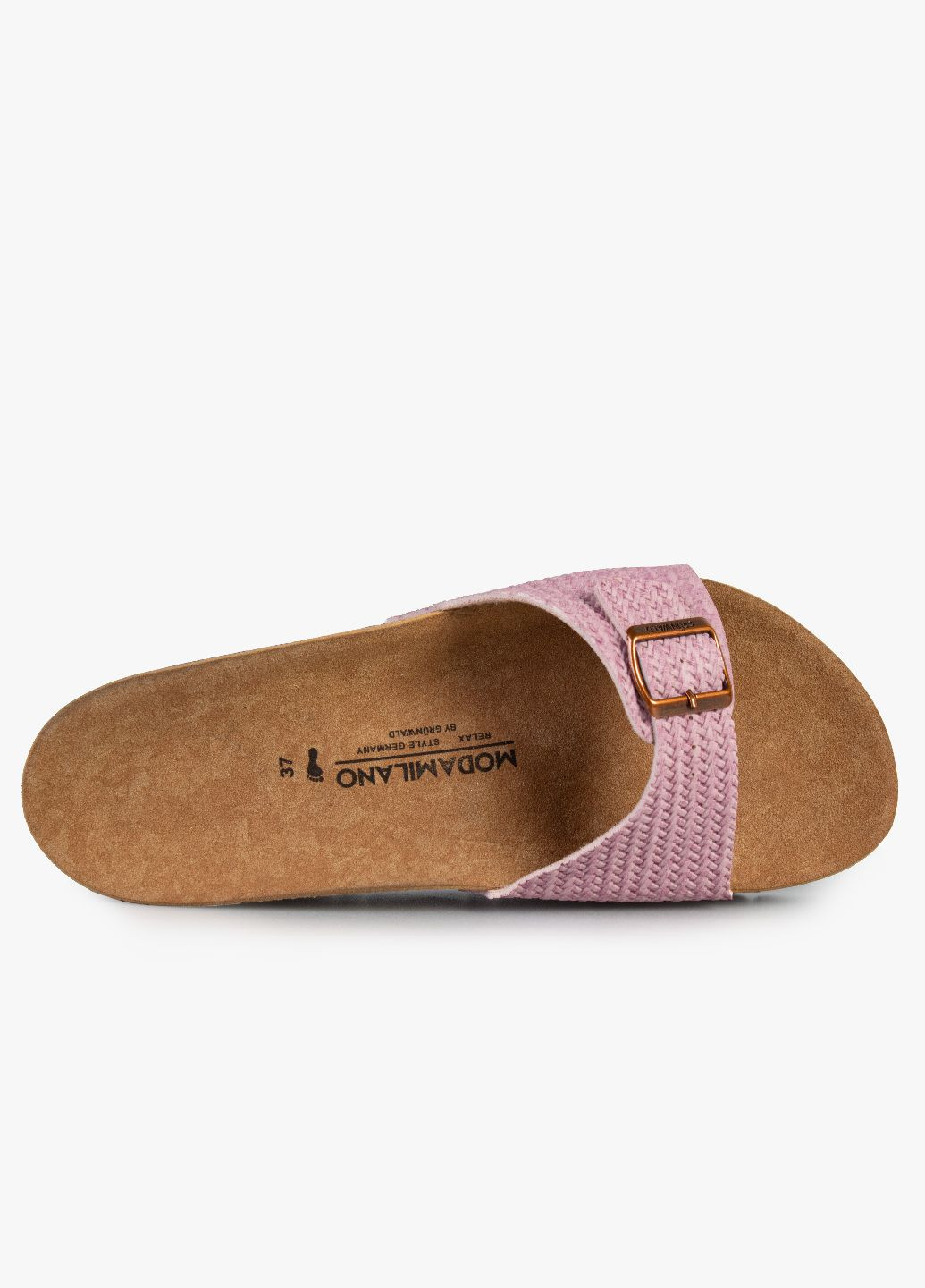 Розовые шлепанцы и сабо женские бренда 8301755_(3) Grunwald
