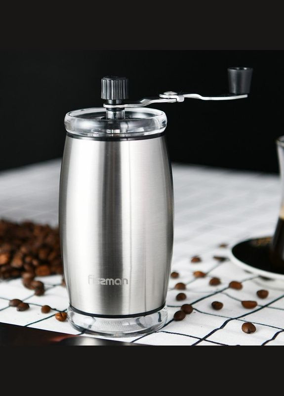 Кофемолка ручная с керамическими жерновами Ø7х18см Fissman (297201524)