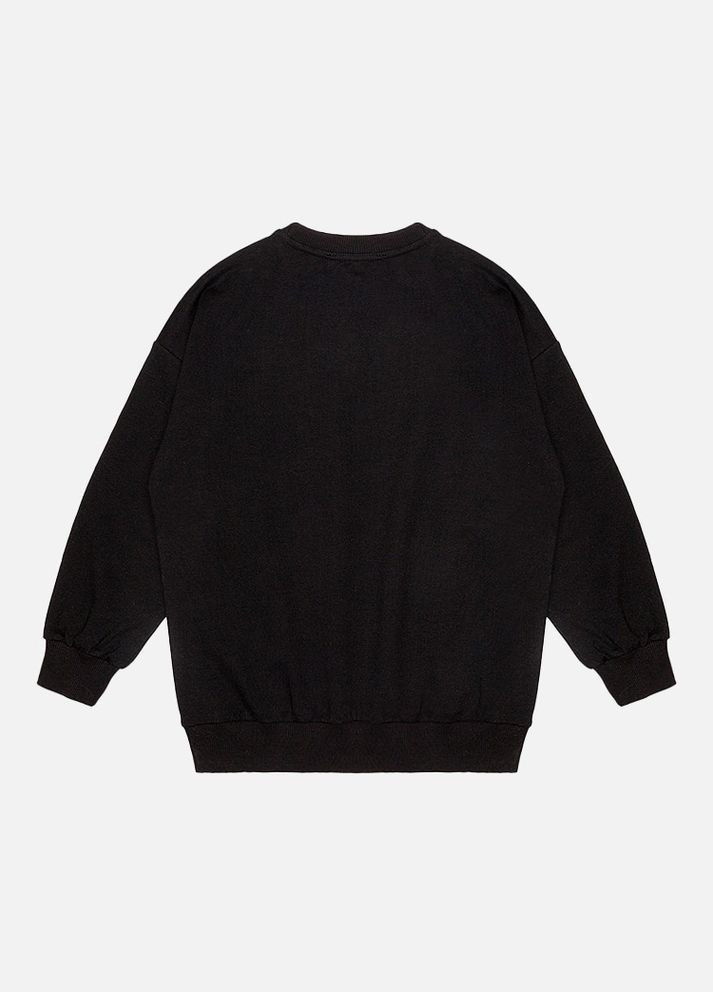 Viollen світшот для дівчинки колір чорний cb-00230525 чорний трикотаж