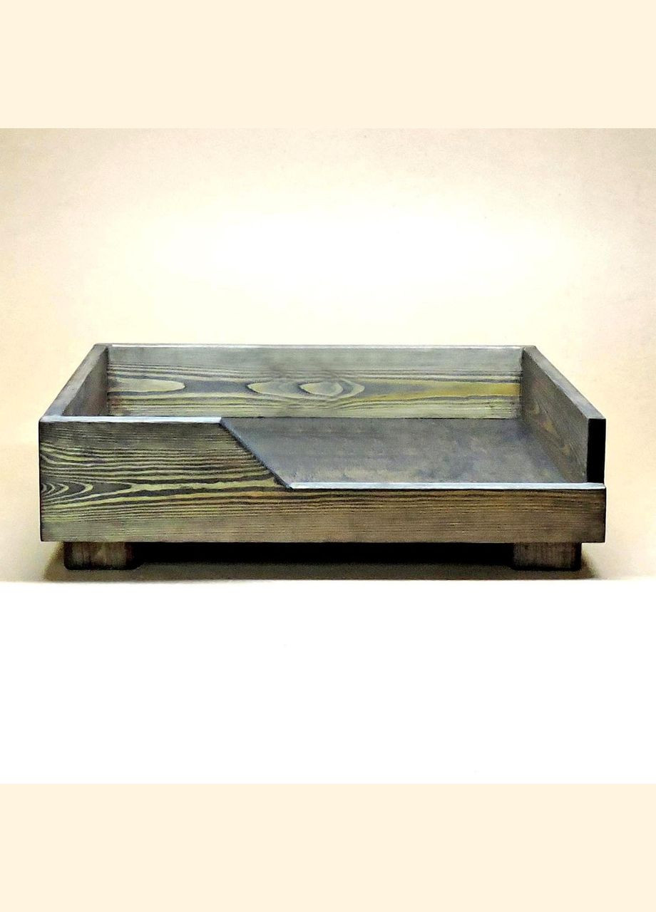 Лежак дерев'яний для собаки з дерева Дербі 40х50 моріон (ЛЖК-40500411) No Brand (328450336)