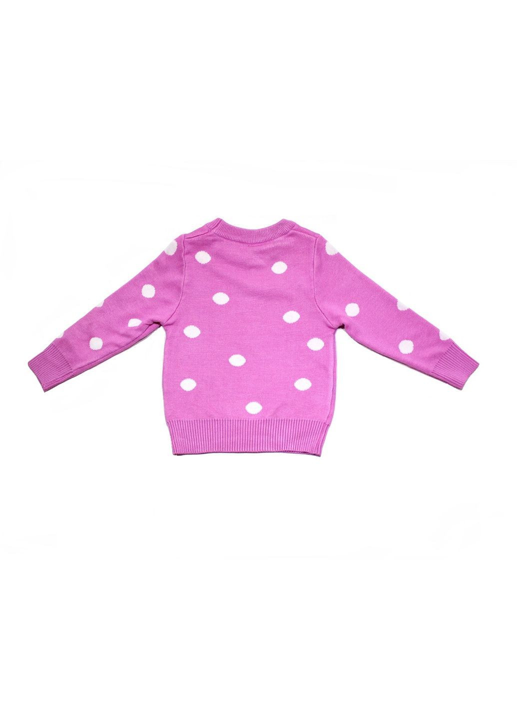 Светло-розовый свитер хлопковый Mei Qi