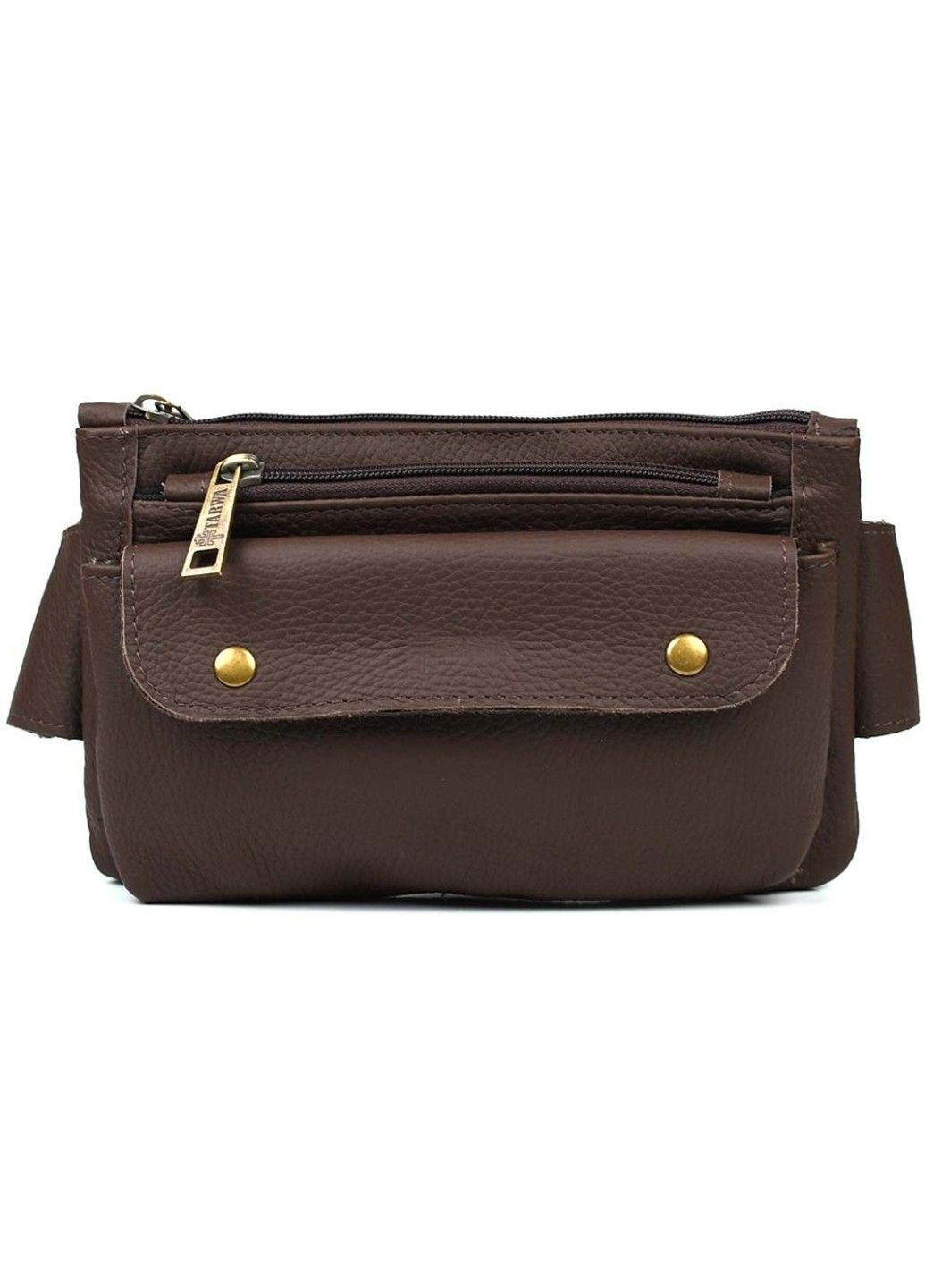 Мужская кожаная сумка бананка, сумка напоясная FC-8136-3md TARWA (302370606)