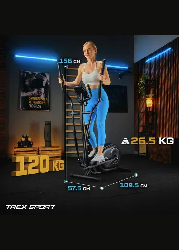 Орбітрек TX-400CT Dash магнітний TREX Sport (301865761)