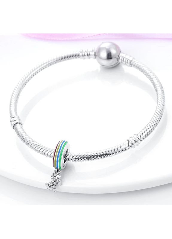 Срібна намистина "Єдиноріг" Kabluchka (355346163)