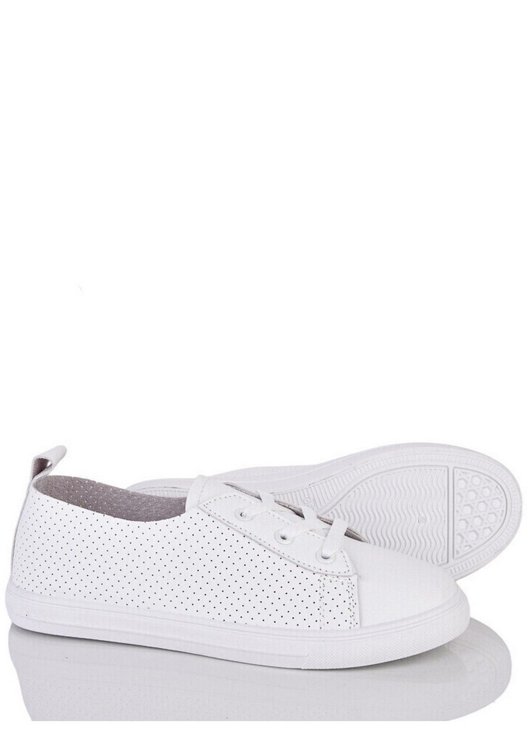 Белые кожаные кеды xbn250-1 Stilli