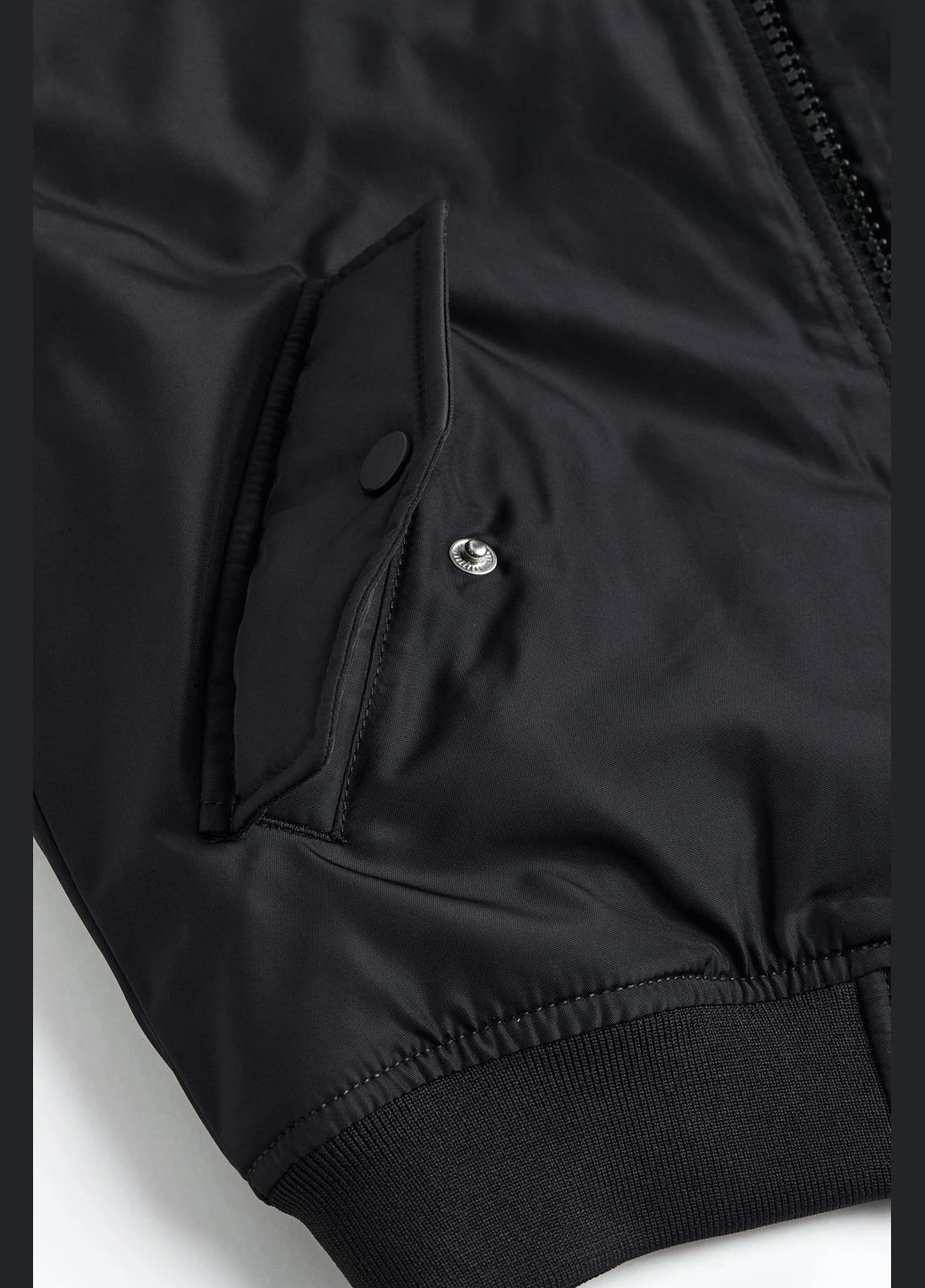 Бомбер,черный, H&M (301842907)