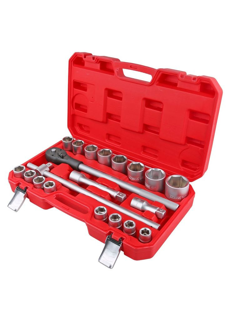 Набор насадок торцевых с трещоткой 3/4" 20 шт 70114 Haisser (352061157)